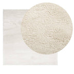 Vidaxl vloerkleed oviedo laagpolig 200x200 cm beige
