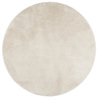 Vidaxl vloerkleed oviedo laagpolig ø 160 cm beige