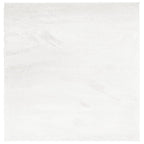 Vidaxl vloerkleed oviedo laagpolig 160x160 cm crèmekleurig
