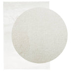 Vidaxl vloerkleed oviedo laagpolig 200x280 cm crèmekleurig