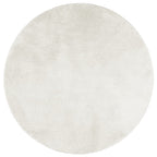 Vidaxl vloerkleed oviedo laagpolig ø 160 cm crèmekleurig