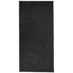 Vidaxl vloerkleed oviedo laagpolig 100x200 cm zwart