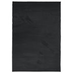 Vidaxl vloerkleed oviedo laagpolig 120x170 cm zwart