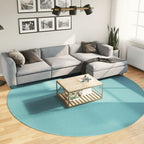 VidaXL Vloerkleed OVIEDO laagpolig Ø 280 cm groen