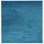 Vidaxl vloerkleed oviedo laagpolig 240x240 cm turquoise