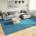 Vidaxl vloerkleed oviedo laagpolig 240x340 cm turquoise