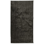 Vidaxl vloerkleed istan hoogpolig glanzend 80x150 cm antracietkleurig