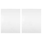 Vidaxl spiegelfolies 2 stuks zelfklevend 60x200 cm pet