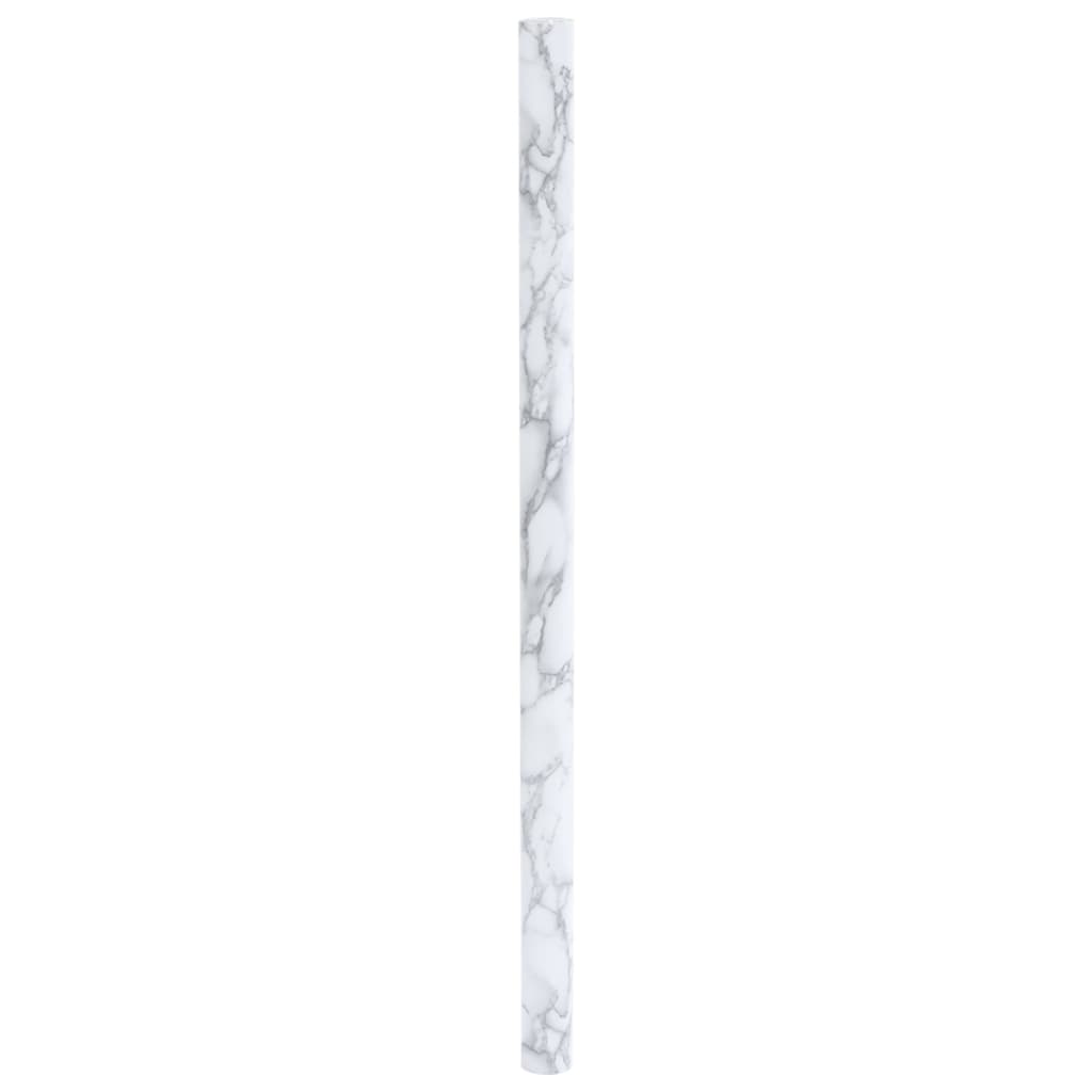 Vidaxl meubelfolie zelfklevend 90x500 cm pvc marmerwit