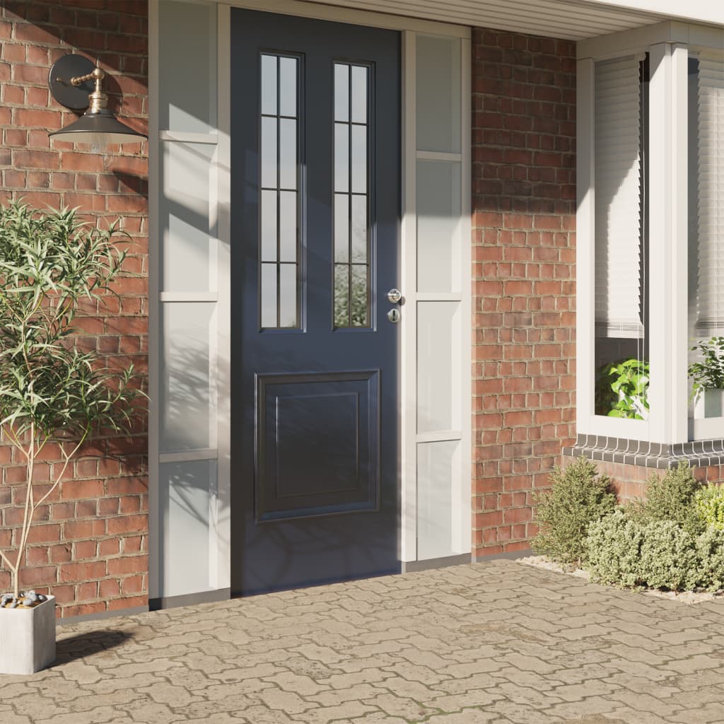 Vidaxl raamfolies 5 st statisch mat pvc wit