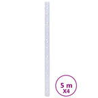 Vidaxl raamfolies 4 st mat bamboepatroon pvc