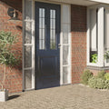 Vidaxl raamfolies 4 st mat bamboepatroon pvc