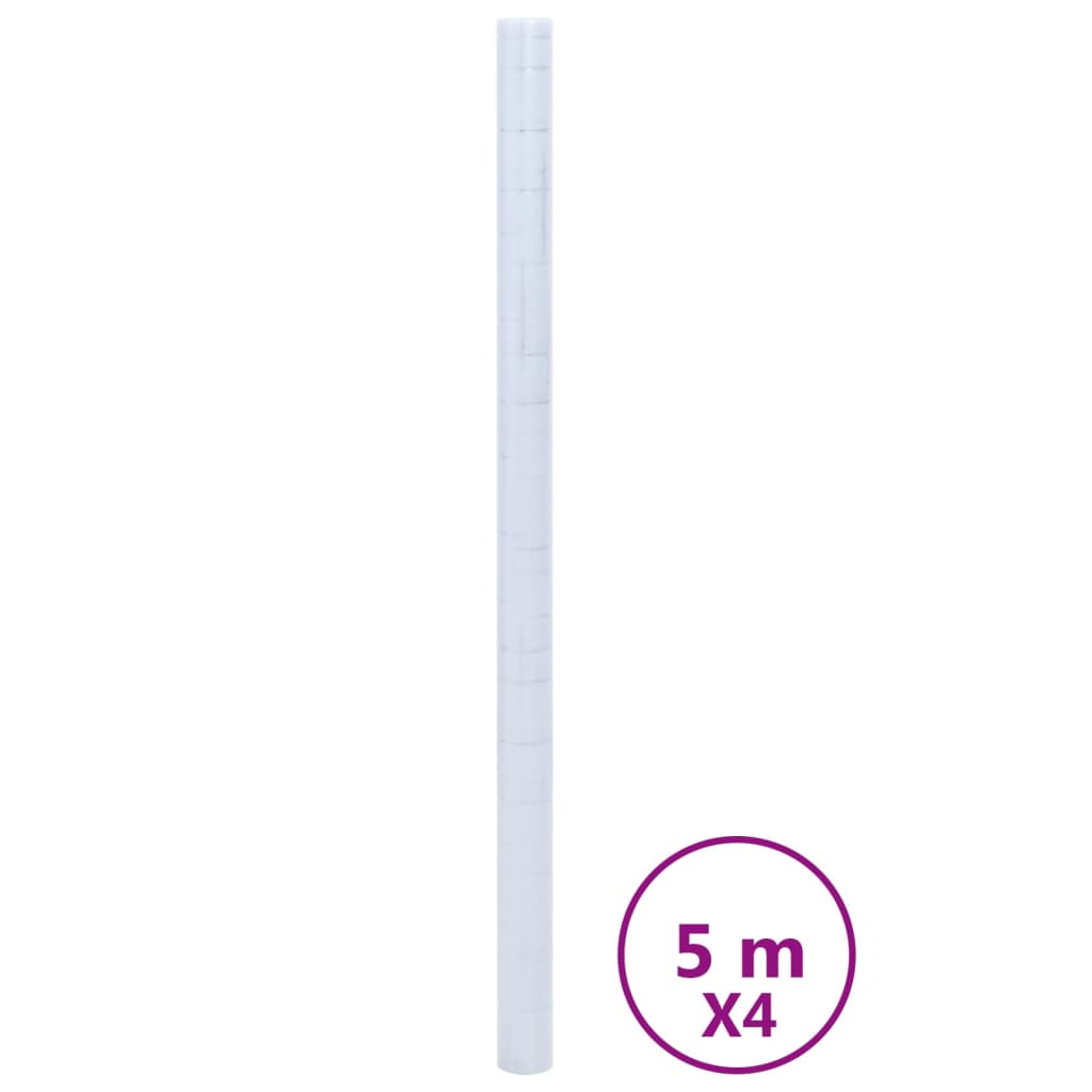 Vidaxl raamfolies 4 st mat sterrenpatroon pvc