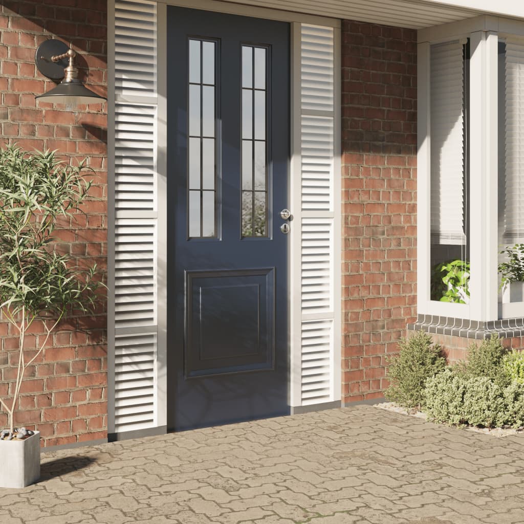 Vidaxl raamfolies 4 st mat strepenpatroon pvc