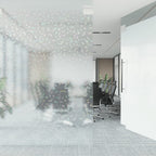 Vidaxl raamfolies 3 st mat 3d regenboogpatroon pvc