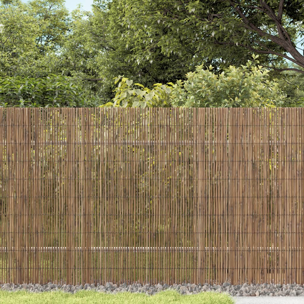 Vidaxl tuinscherm 300x90 cm riet