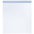 Vidaxl raamfolie statisch mat grijs 90 x 1000 cm pvc
