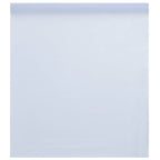 Vidaxl raamfolie statisch mat wit 45x1000 cm pvc
