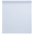 Vidaxl raamfolie statisch mat wit 90x1000 cm pvc