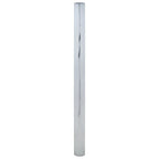 Vidaxl zonnefolie statisch reflecterend 60x1000 cm pvc zilverkleurig