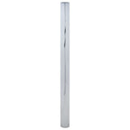 Vidaxl zonnefolie statisch reflecterend 60x2000 cm pvc zilverkleurig