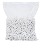 Vidaxl 1000 st golftees 70 mm bamboe wit