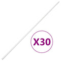 Vidaxl kabelgoot 30x15 mm 30 m pvc
