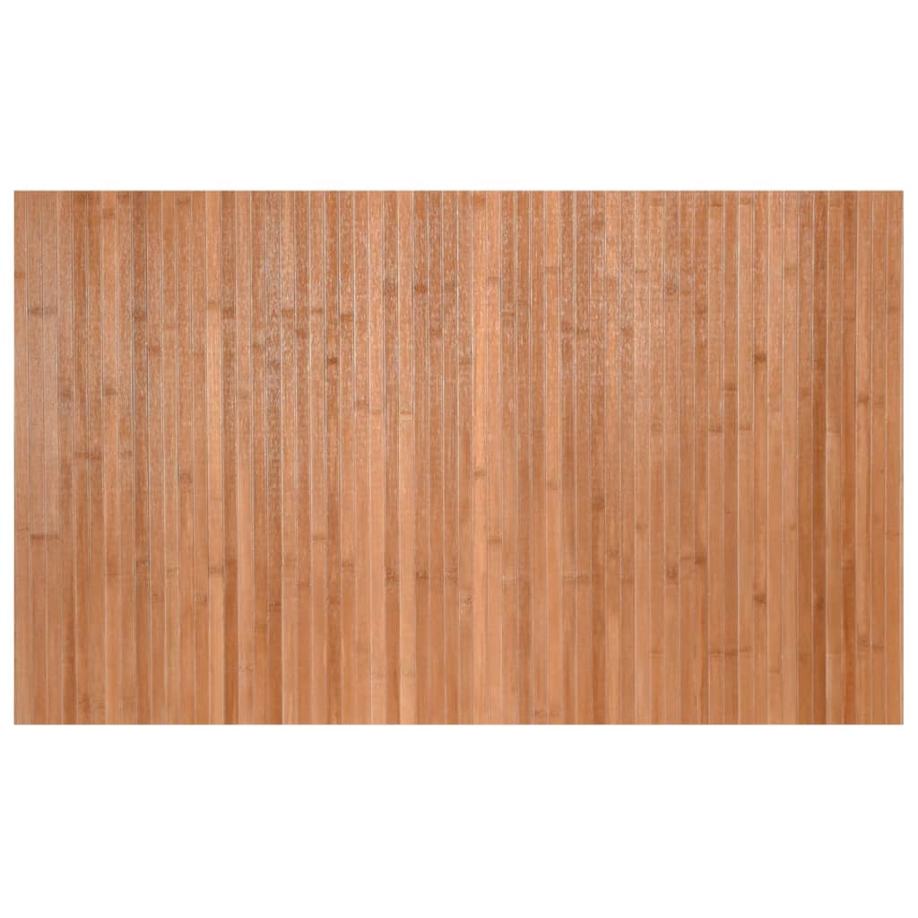 Vidaxl vloerkleed rechthoekig 60x100 cm bamboe naturel