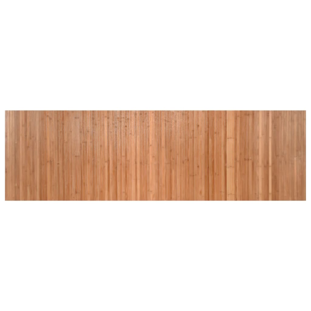 Vidaxl vloerkleed rechthoekig 60x200 cm bamboe naturel