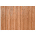 Vidaxl vloerkleed rechthoekig 70x100 cm bamboe naturel