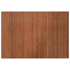 Vidaxl vloerkleed rechthoekig 70x100 cm bamboe bruin