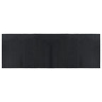 Vidaxl vloerkleed rechthoekig 70x200 cm bamboe zwart