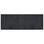 Vidaxl vloerkleed rechthoekig 70x200 cm bamboe grijs