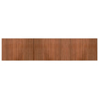 Vidaxl vloerkleed rechthoekig 70x300 cm bamboe bruin