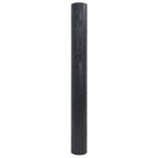 Vidaxl vloerkleed rechthoekig 70x300 cm bamboe grijs