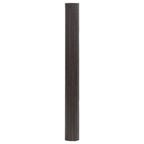 Vidaxl vloerkleed rechthoekig 70x300 cm bamboe donkerbruin