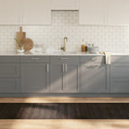 Vidaxl vloerkleed rechthoekig 70x300 cm bamboe donkerbruin