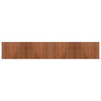 Vidaxl vloerkleed rechthoekig 70x400 cm bamboe bruin
