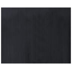 Vidaxl vloerkleed rechthoekig 80x100 cm bamboe zwart