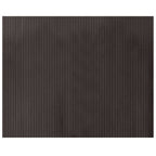 Vidaxl vloerkleed rechthoekig 80x100 cm bamboe donkerbruin