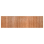 Vidaxl vloerkleed rechthoekig 80x300 cm bamboe naturel
