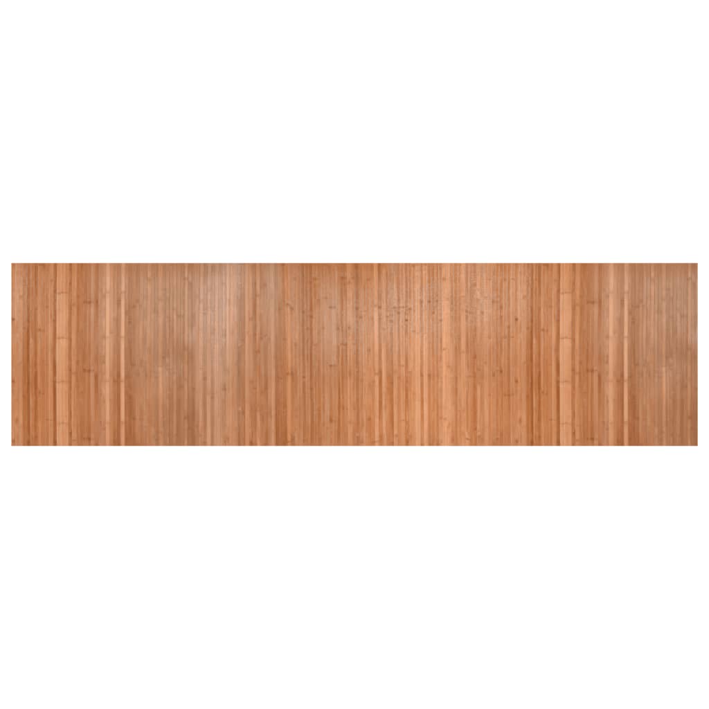 Vidaxl vloerkleed rechthoekig 80x300 cm bamboe naturel