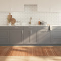 Vidaxl vloerkleed rechthoekig 80x300 cm bamboe naturel