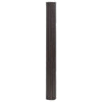 Vidaxl vloerkleed rechthoekig 100x200 cm bamboe donkerbruin