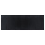 Vidaxl vloerkleed rechthoekig 100x300 cm bamboe zwart