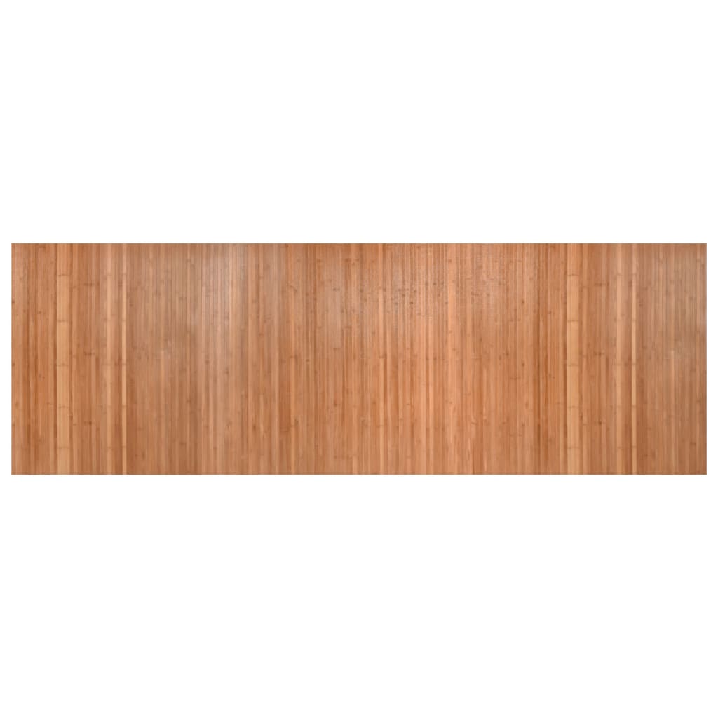 Vidaxl vloerkleed rechthoekig 100x300 cm bamboe naturel