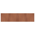 Vidaxl vloerkleed rechthoekig 100x400 cm bamboe bruin