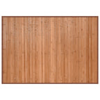 Vidaxl vloerkleed rechthoekig 70x100 cm bamboe naturel