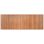 Vidaxl vloerkleed rechthoekig 70x200 cm bamboe naturel