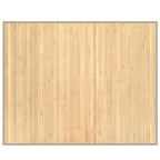 Vidaxl vloerkleed rechthoekig 80x100 cm bamboe lichtnaturel